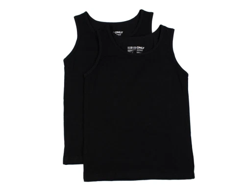 Kids ONLY black tank top (2-pak)
